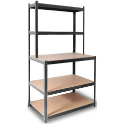 Стеллаж с верстаком Humberg HR-855 (Black/Beige) Thumb