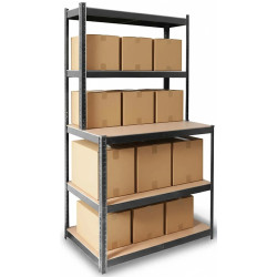 Стеллаж с верстаком Humberg HR-855 (Black/Beige) Thumb