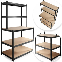 Стеллаж с верстаком Humberg HR-855 (Black/Beige) Thumb