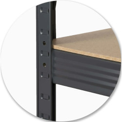Стеллаж с верстаком Humberg HR-855 (Black/Beige) Thumb