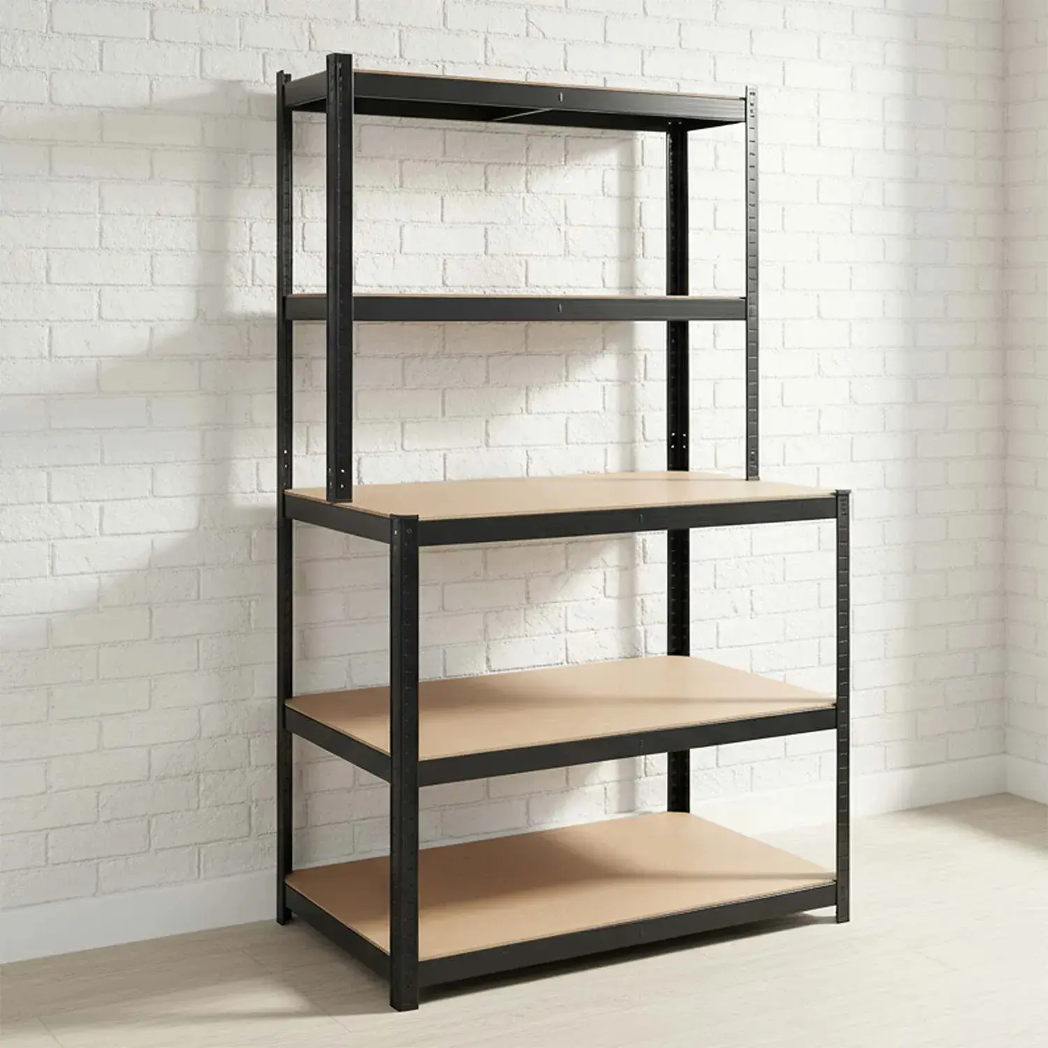 Стеллаж с верстаком Humberg HR-855 (Black/Beige) - 10