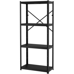 Стеллаж Ikea Bror 40x85x190 (Черный) Thumb