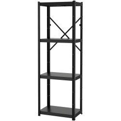 Стеллаж Ikea Bror 65x40x190 (Черный) Thumb