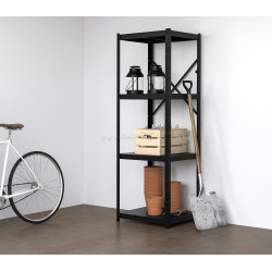 Стеллаж Ikea Bror 65x55x190 (Черный)