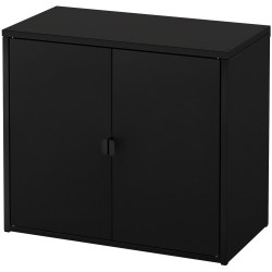 Etajera Ikea Bror cu corpuri 170x40x190 (Negru) Thumb