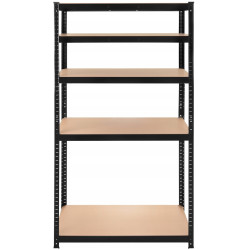 Стеллаж Iso Trade 27342 220x100x45 (Black) Thumb