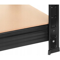 Стеллаж Iso Trade 27342 220x100x45 (Black) Thumb