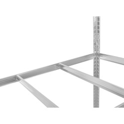 Стеллаж Iso Trade 27509 180x100x60 (Silver) Thumb