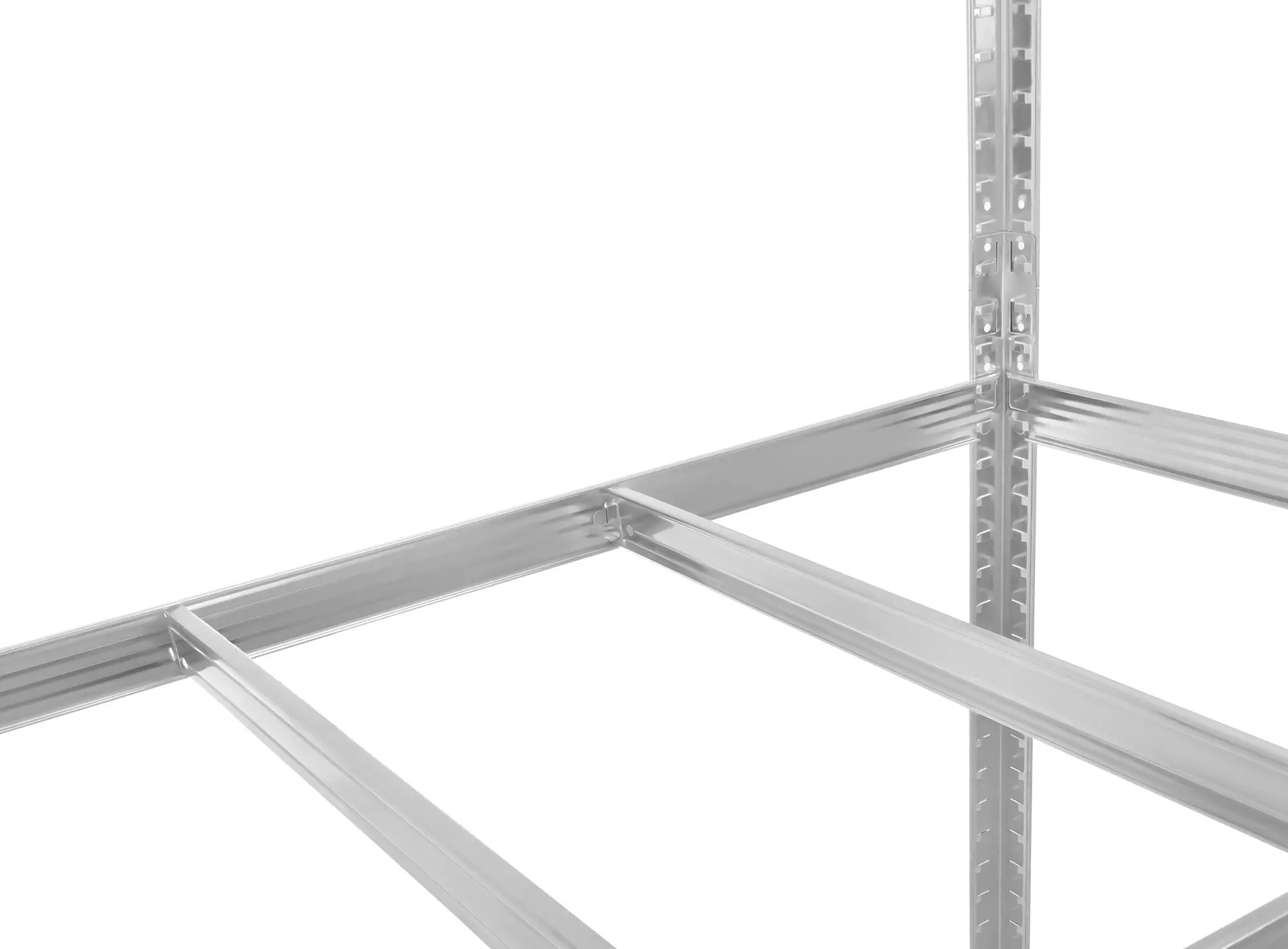 Стеллаж Iso Trade 27509 180x100x60 (Silver) - 3