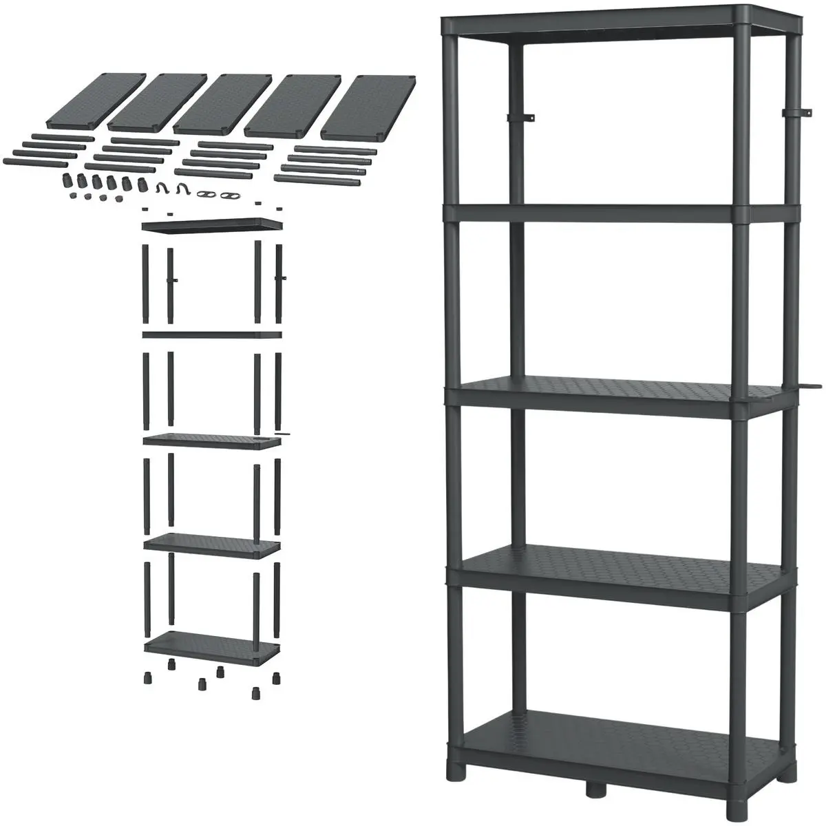 Стеллаж Kistenberg 867151 (Black) - 4