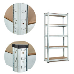 Стеллаж Modern Home G9040A (Natural/Metallic) Thumb