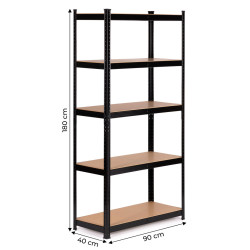 Стеллаж Modern Home G9040B (Black) Thumb