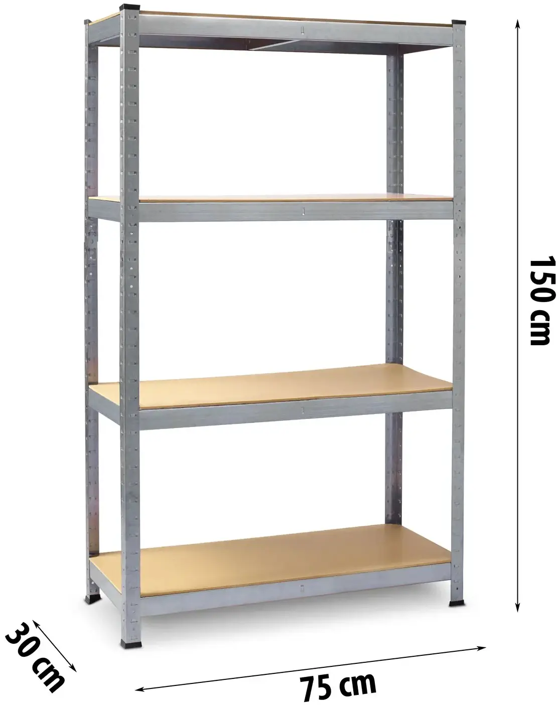 Набор стеллажей Plonos PL-700 470000-2 (Inox/Natural) - 12