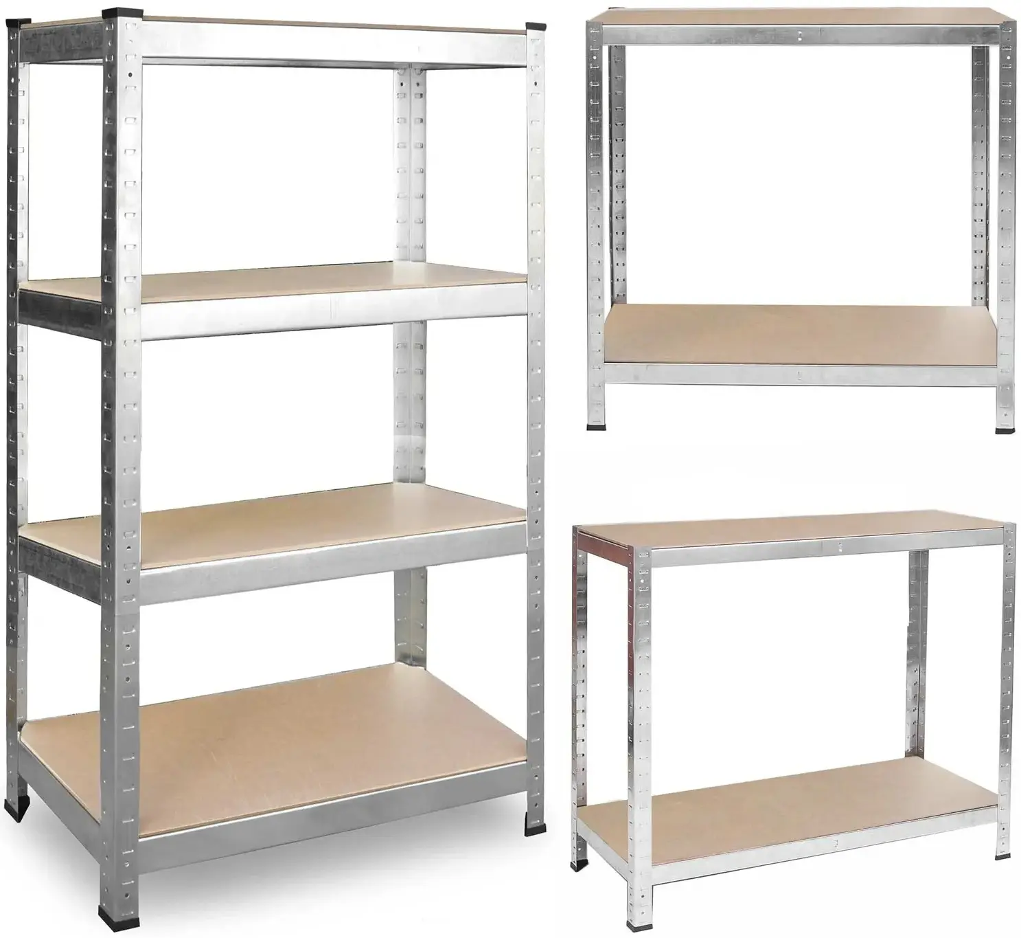 Набор стеллажей Plonos PL-700 470000-2 (Inox/Natural) - 6