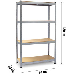 Набор стеллажей Plonos PL-702 470200-2 (Inox/Beige) Thumb