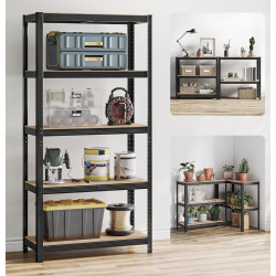 Набор стеллажей Songmics GLR040B02 (Black) Thumb