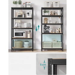 Набор стеллажей Songmics GLR040B02 (Black) Thumb