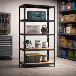 Стеллаж Songmics GLR050B01 (Black)