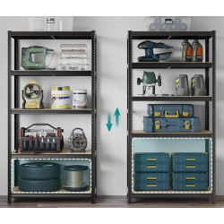 Стеллаж Songmics GLR050B01 (Black) Thumb