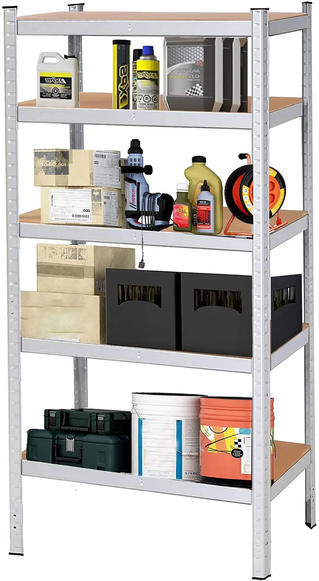 Etajera Springos HA5161 180x90x40 (Silver) - 2