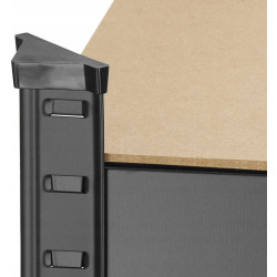 Etajera Springos HA5162 180x90x40 (Black) Thumb
