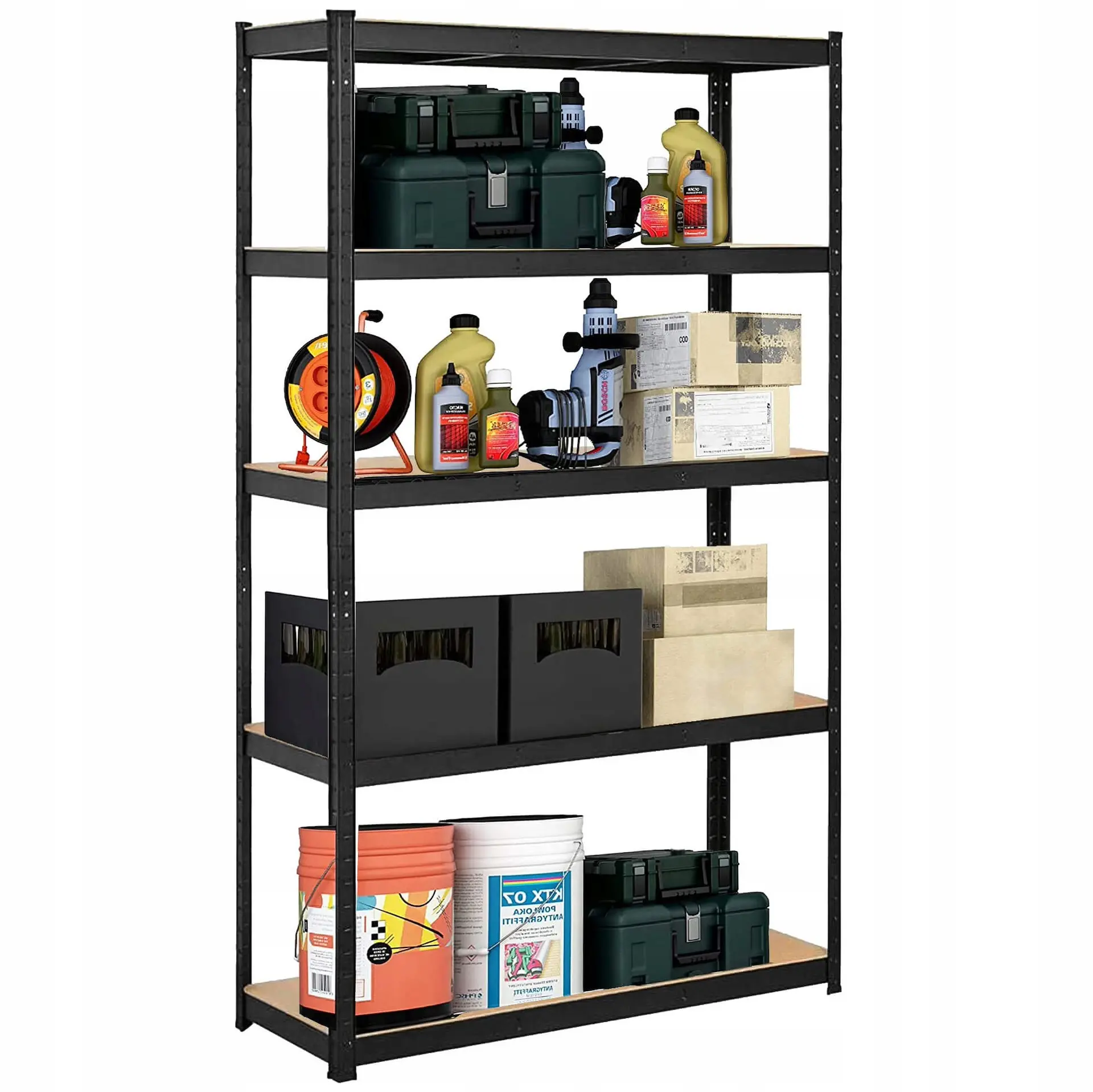 Etajera Springos HA5162 180x90x40 (Black) - 2