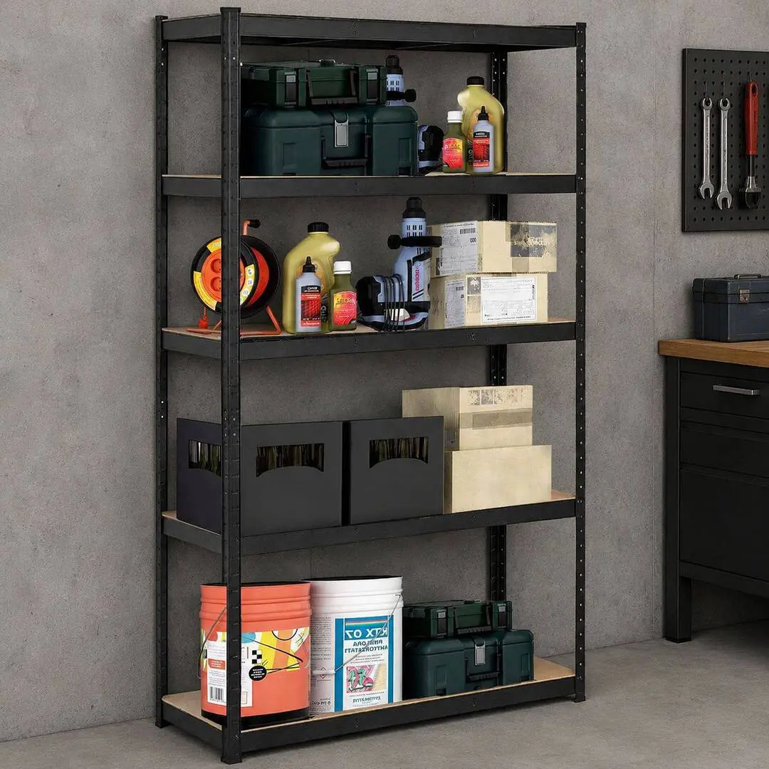 Etajera Springos HA5162 180x90x40 (Black)
