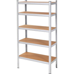 Etajera Springos HA5163 180x90x30 (Silver) Thumb