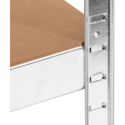 Etajera Springos HA5163 180x90x30 (Silver) Thumb