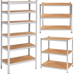 Etajera Springos HA5213 225x110x50 (Silver) Thumb