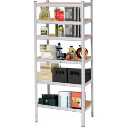 Etajera Springos HA5213 225x110x50 (Silver) Thumb