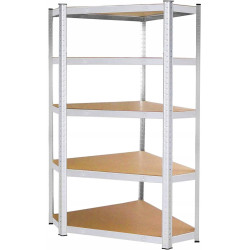 Etajera Springos HA5214 180x90x40 (Silver) Thumb