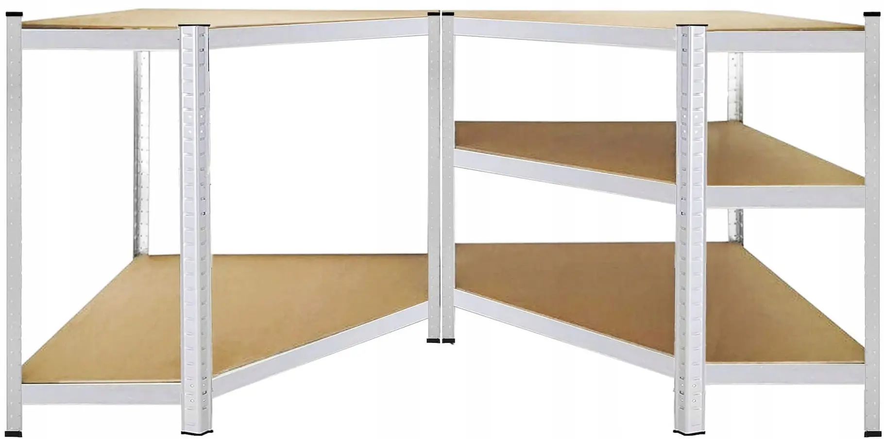 Etajera Springos HA5214 180x90x40 (Silver) - 4