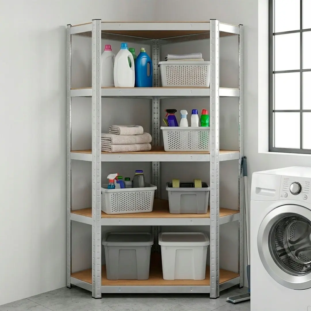 Etajera Springos HA5214 180x90x40 (Silver)