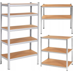 Etajera Springos HA5260 150x75x30 (Silver) Thumb