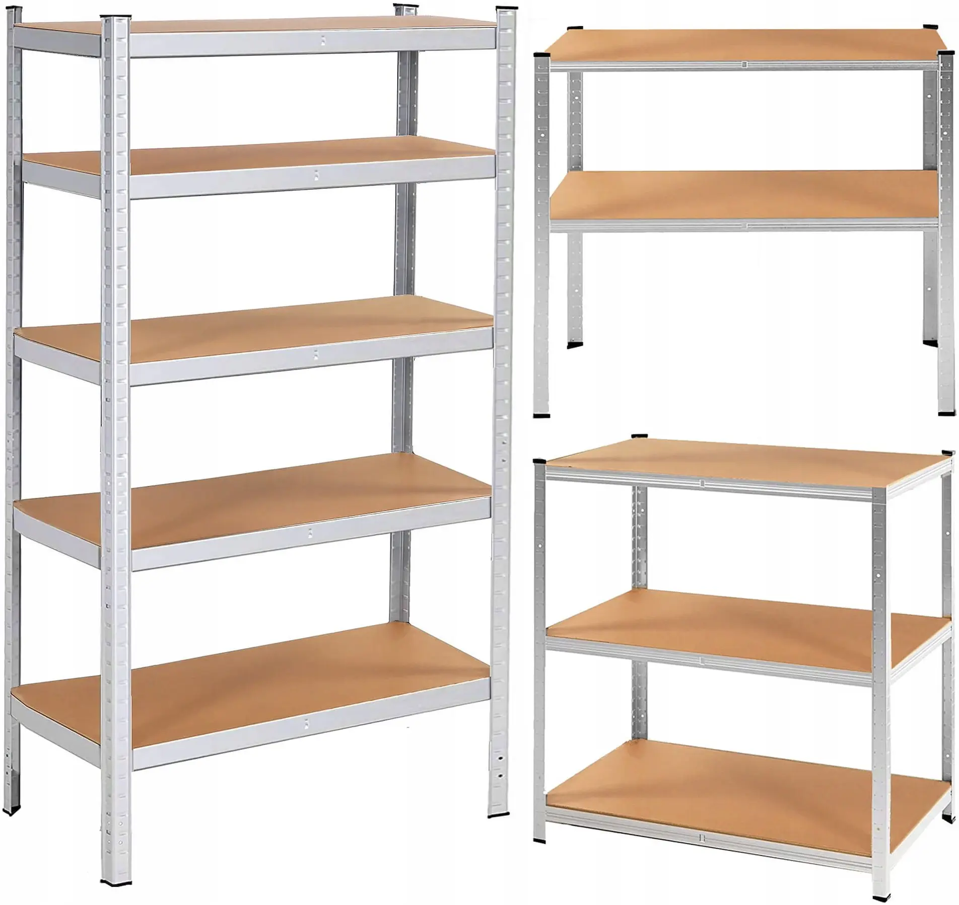 Etajera Springos HA5260 150x75x30 (Silver) - 3