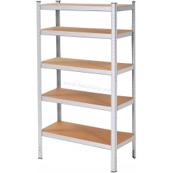 Etajera Springos HA5260 150x75x30 (Silver)