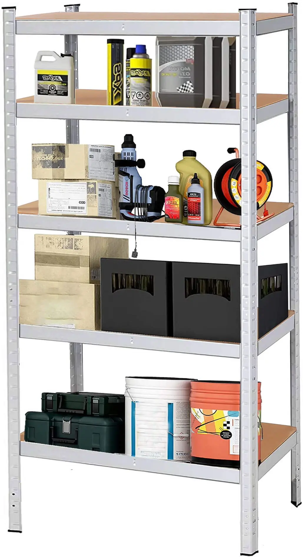 Etajera Springos HA5260 150x75x30 (Silver) - 4