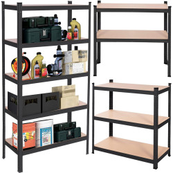 Etajera Springos HA5261 150x75x30 (Black) Thumb