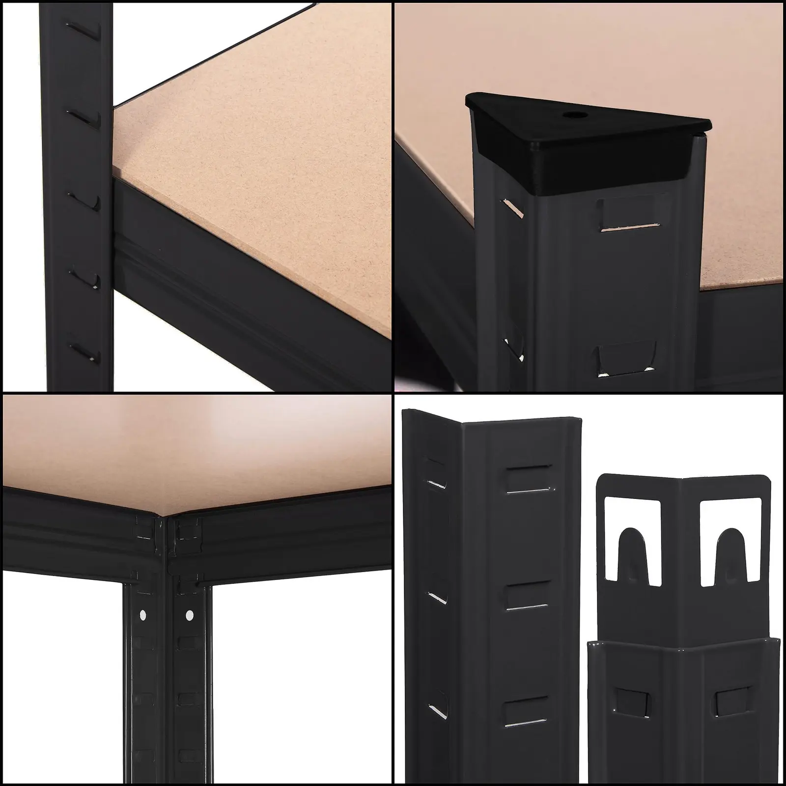 Etajera Springos HA5261 150x75x30 (Black) - 5