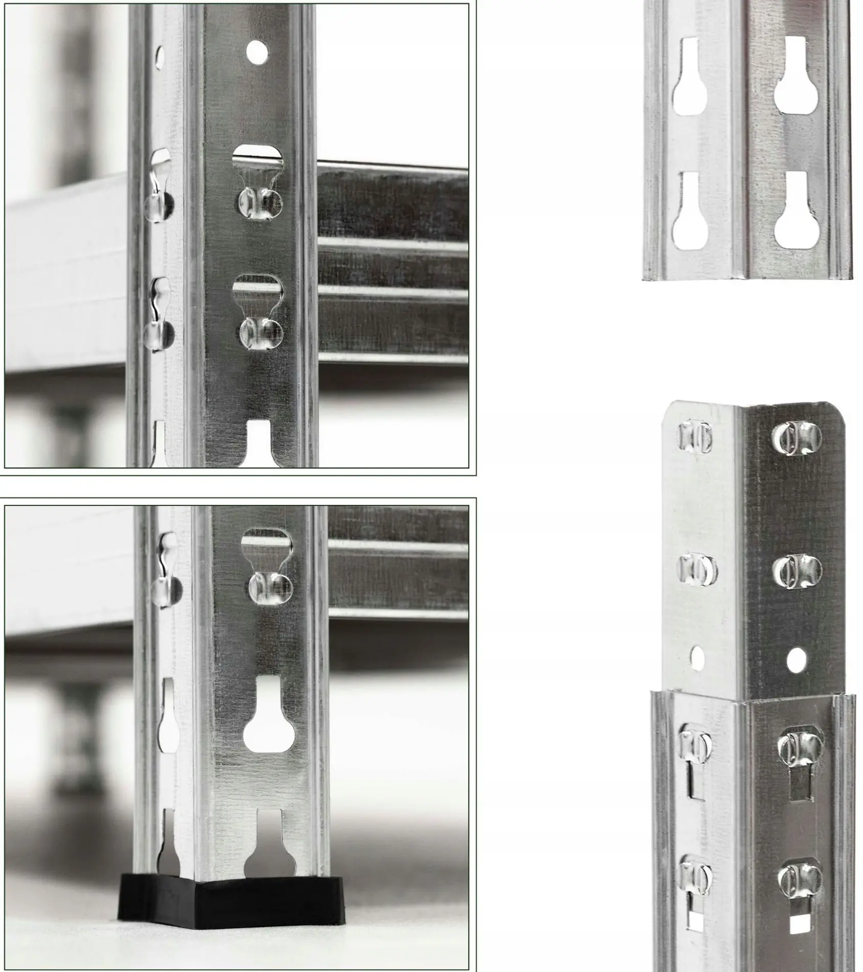 Стеллаж Springos HA5280 120x205x45 (Silver) - 6