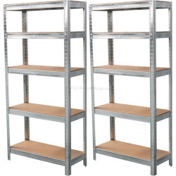 Набор стеллажей Strend Pro 221193 (Silver/Brown)