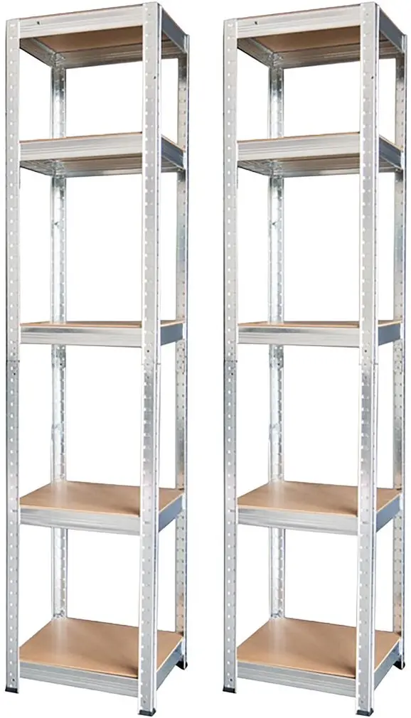 Набор стеллажей Strend Pro 221246 (Silver/Brown)