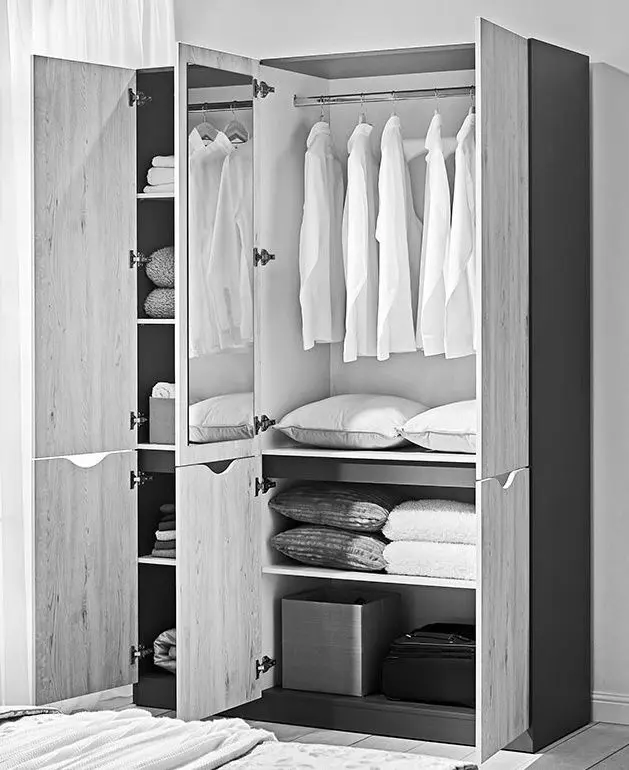 Спальня Ambianta Happy I петли (Орех)