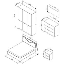 Dormitor Ambianta Happy I balamale (Samoa Alb) Thumb