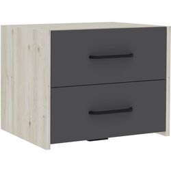 Спальня Haaus Malmo V1 160x200 (White Oak/Anthracite) Thumb