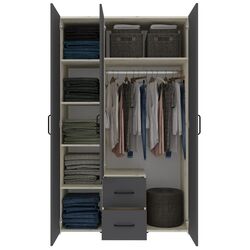 Спальня Haaus Malmo V10 160x200 (Anthracite/White Oak) Thumb