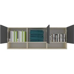 Dormitor Haaus Malmo V11 160x200 (White Oak/Anthracite) Thumb