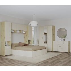 Dormitor Haaus Malmo V12 140x200 (Artisan Oak/Clay)