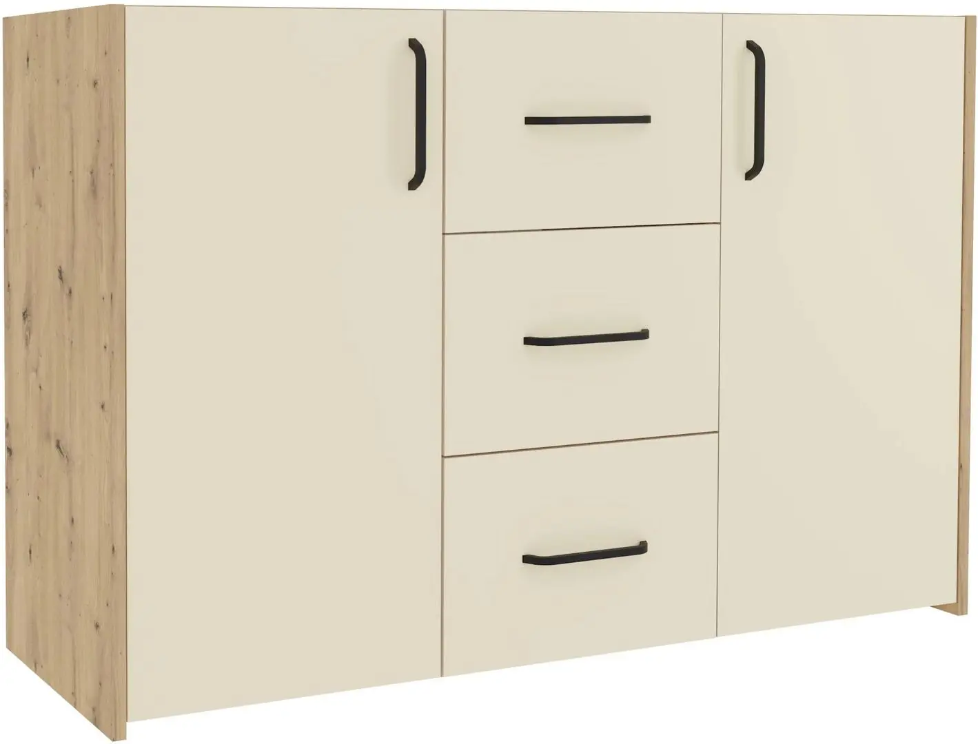 Dormitor Haaus Malmo V12 140x200 (Artisan Oak/Clay)